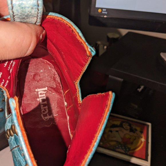 Ferrini womens booties - Turquoise - Size 8 1/2 - Picture 16 of 16